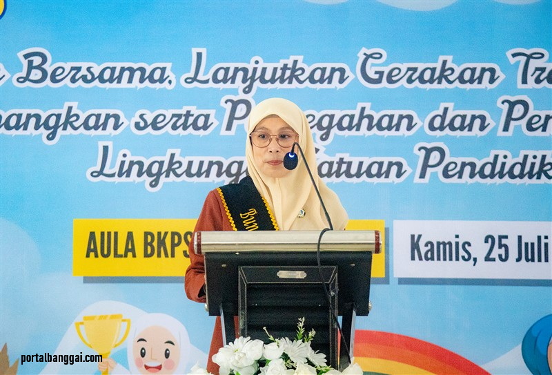 Bunda PAUD Kabupaten Banggai Ir. Hj. Syamsuarni Amirudin, S.E., M.M.