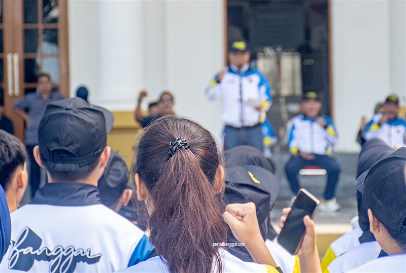 Semangat para Atlet POPDA Kabupaten Banggai