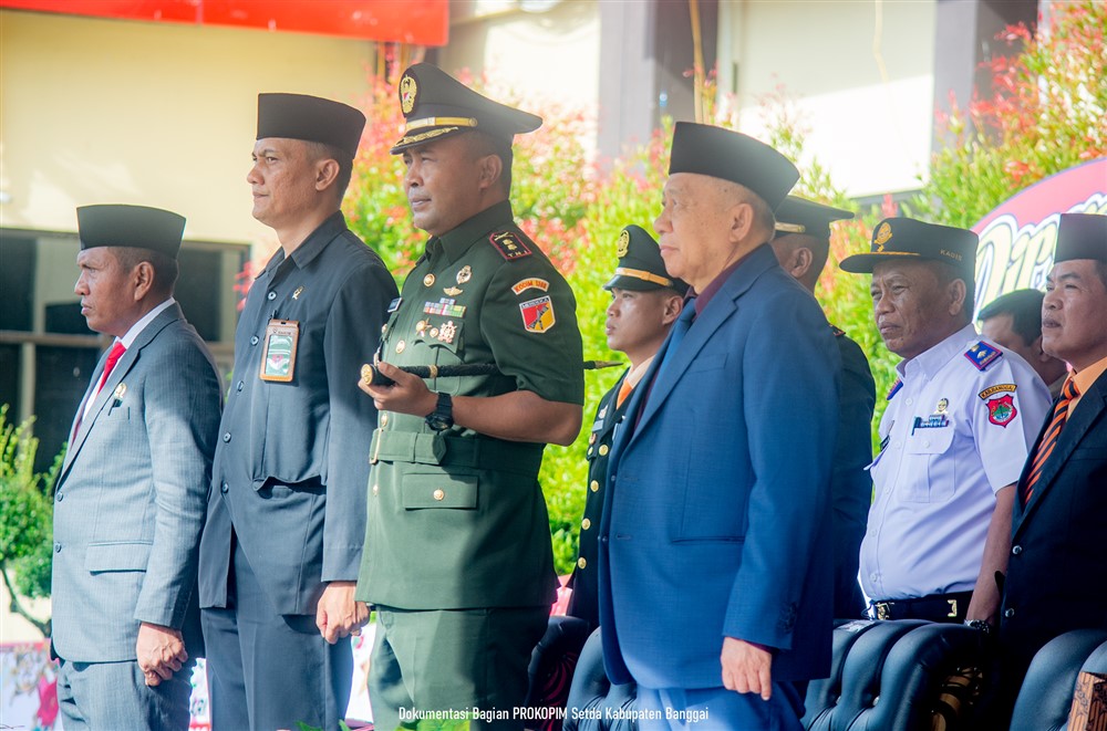 Wakil Bupati Banggai Hadiri HUT Bhayangkara ke-78 Tahun 2024