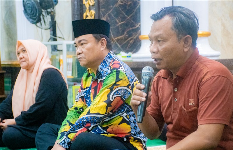 Pengantar Kasi Bimas Islam Kemenag Kabupaten Banggai Zainal Abidin