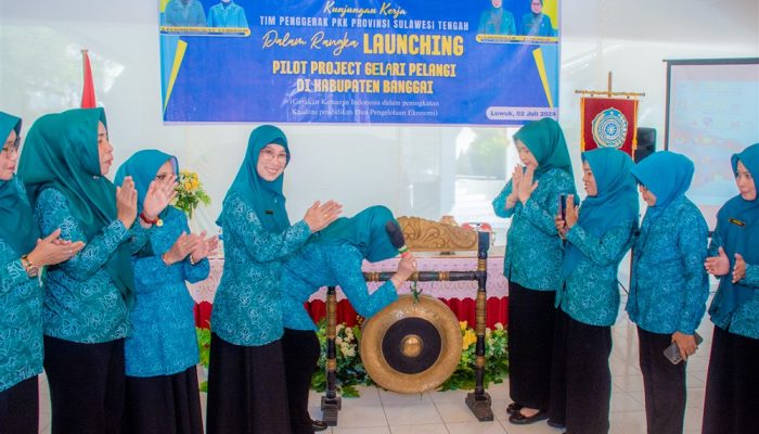 Launching Gelari Pelangi di Kabupaten Banggai