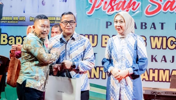 Pisah Sambut Kajari Banggai di Rujab Bupati