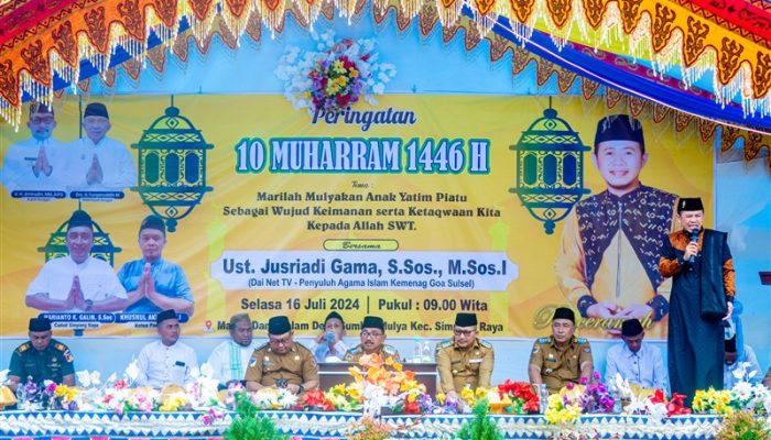 Bupati Banggai Amirudin Hadiri Peringatan 10 Muharram 1446 H