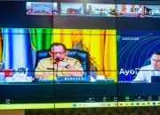 Sekab Banggai Ramli Tongko Ikuti Rakor Inflasi