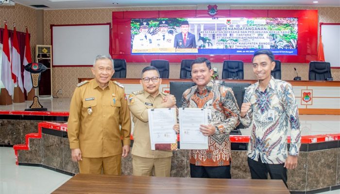 Perjanjian Kerjasama BSI Dan Pemkab Banggai Ditandatangani