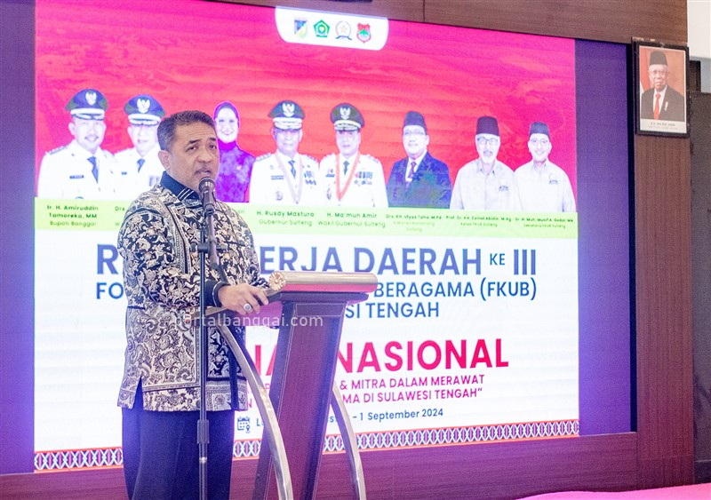 Kepala Badan Kesbangpol Provinsi Sulawesi Tengah Drs. Arfan, M.Si.