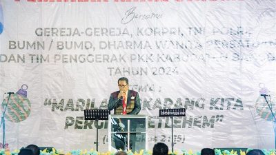 Ketua Panitia Perayaan Natal Oikumene Kabupaten Banggai Tahun 2024