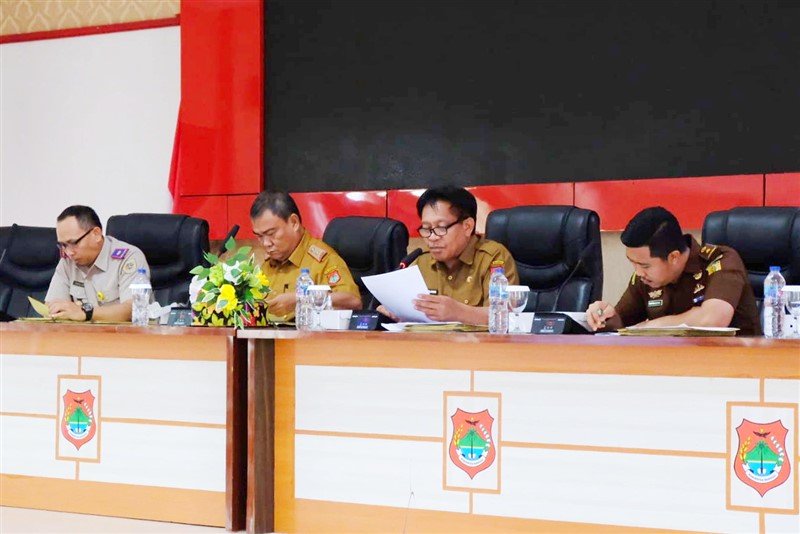 Rapat Tim Penertiban Dan Pengamanan Barang Milik Daerah Kabupaten Banggai Tahun 2024