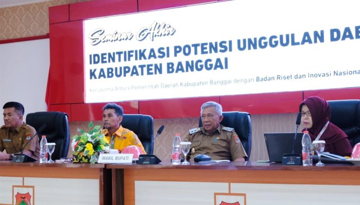 Seminar Akhir Kajian Identifikasi Potensi Unggulan Daerah Kabupaten Banggai Dibuka Wakil Bupati Banggai