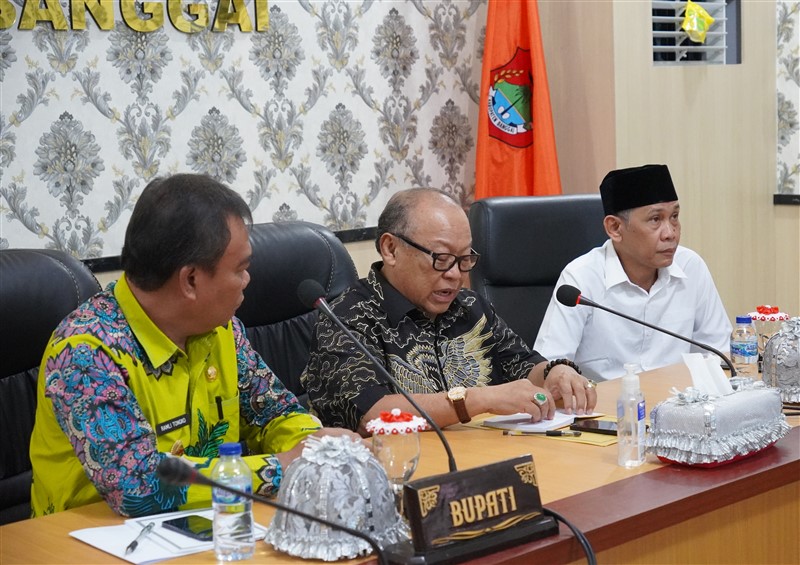 Kunjungan Pimpinan DPRD Provinsi Sulawesi Tengah di Luwuk