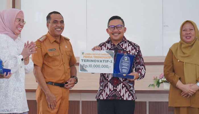 Pemkab Banggai Dinobatkan Sebagai Daerah dengan Indeks Inovasi Tertinggi