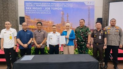Bupati Banggai Amirudin Buka Rapat SKK Migas-JOB Tomori Bersama Forkopimda