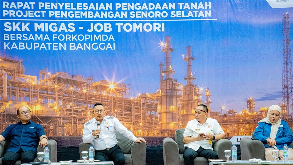Bupati Banggai Amirudin Buka Rapat SKK Migas-JOB Tomori Bersama Forkopimda