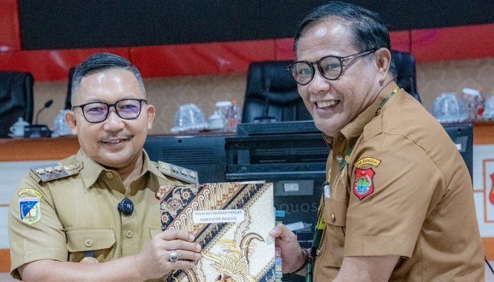 Bupati Banggai Amirudin Serahkan DPA-SKPD Tahun 2025