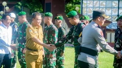 Apel Gelar Pasukan Operasi Keselamatan Tinombala 2025 di Luwuk