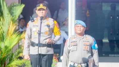 Apel Gelar Pasukan Operasi Keselamatan Tinombala 2025 di Luwuk