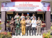PJ SEKDA BANGGAI HADIRI APEL GELAR PASUKAN OPERASI KESELAMATAN TINOMBALA 2025