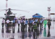 Bupati Banggai Amirudin Jemput Menkes RI dan Kepala Staf Kepresidenan