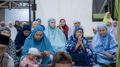Jamaah Safari Ramadhan di Masjid Kaleke