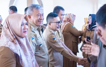 Bupati Banggai Amirudin Pimpin Apel Bersama Awal Masuk Kerja Pasca Cuti Lebaran 1446 H