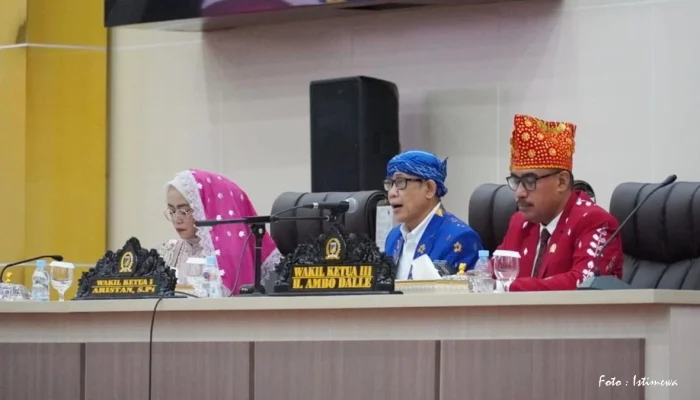 Waket I DPRD Sulteng Aristan Pimpin Rapat Paripurna Istimewa Memperingati HUT Sulteng Ke-61
