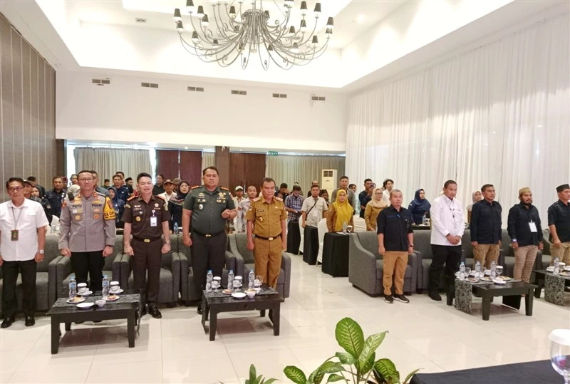 Rapat Pleno Terbuka Rekapitulasi Hasil Perhitungan Perolehan PSU Kabupaten Banggai
