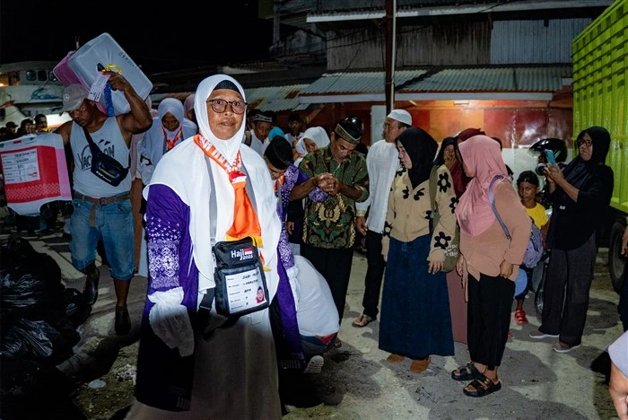 Calon Jamaah Haji Kabupaten Banggai Kepulauan Tahun 2025 Tiba Di Luwuk