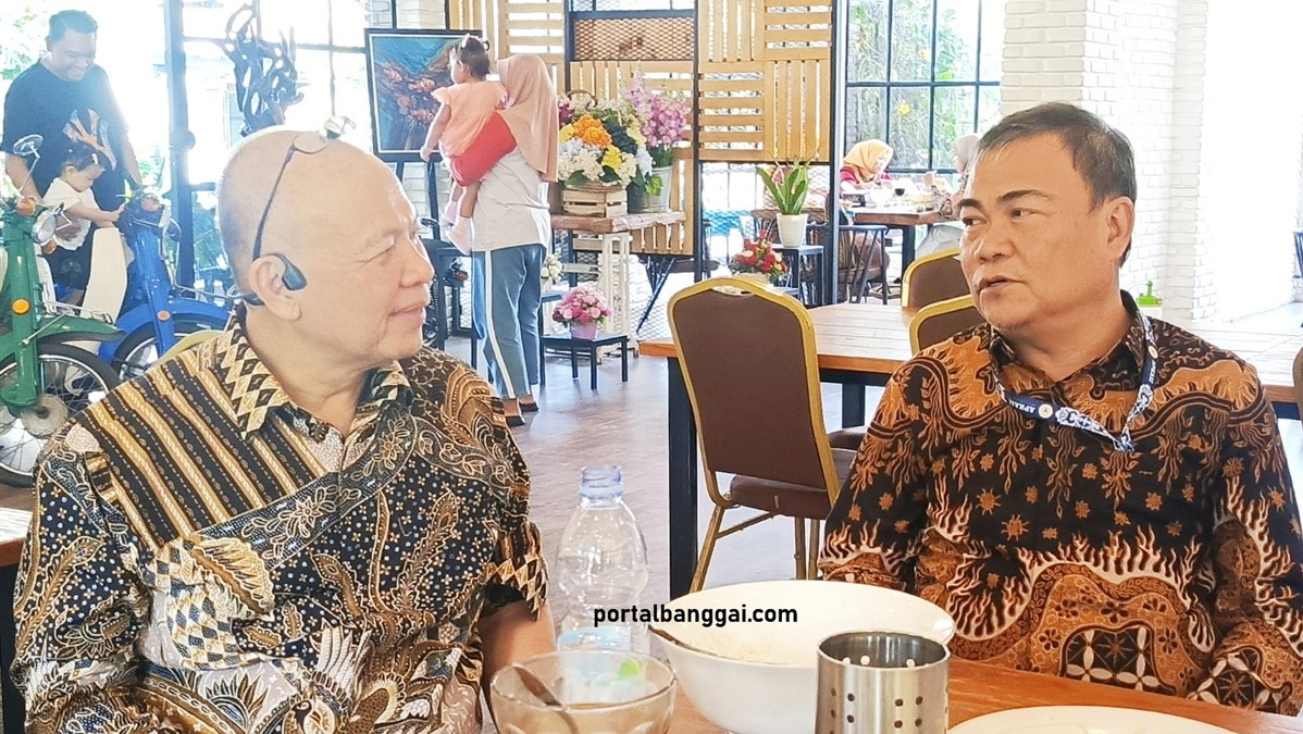 Owner PT Royal Group, Jefrey Jocom bersilaturahmi dengan Penjabat (Pj) Sekretaris Daerah Kabupaten Banggai Ir. Moh. Ramli Tongko, S.Sos., S.T., M.Si.