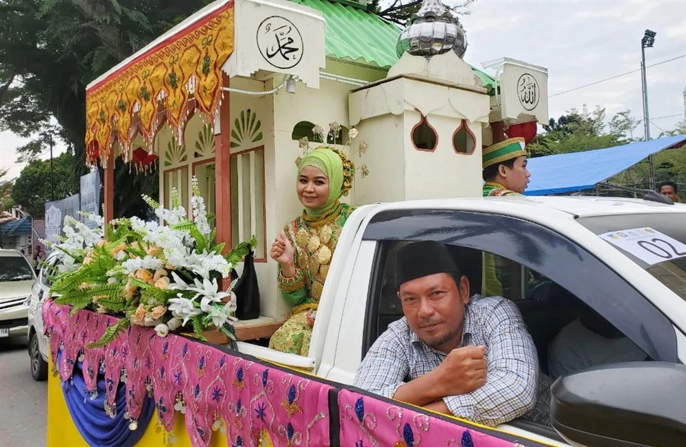 Kafilah Kabupaten Banggai pada STQH XXVIII Tahun 2025 di Poso