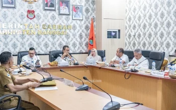 Bupati Banggai H. Amirudin Pimpin Evaluasi Kinerja Kecamatan (EKK) Tahap III Kabupaten Banggai Tahun 2025
