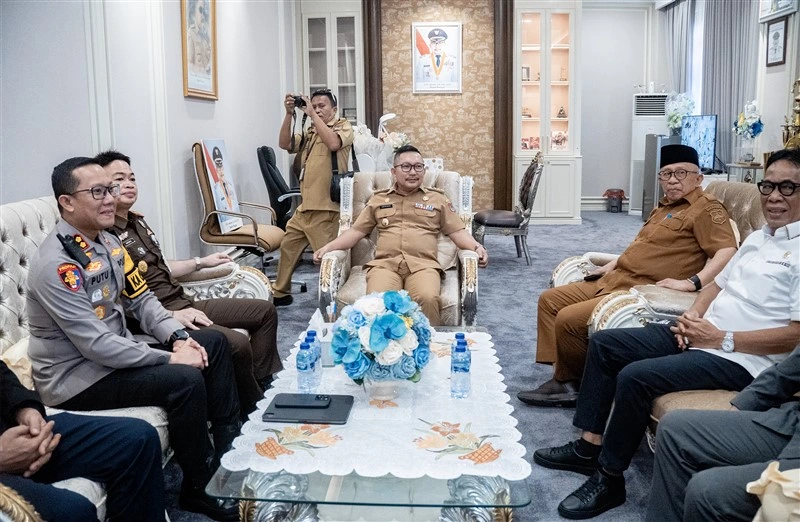 Bupati Amirudin Pimpin Rapat Rutin Unsur Forkopimda