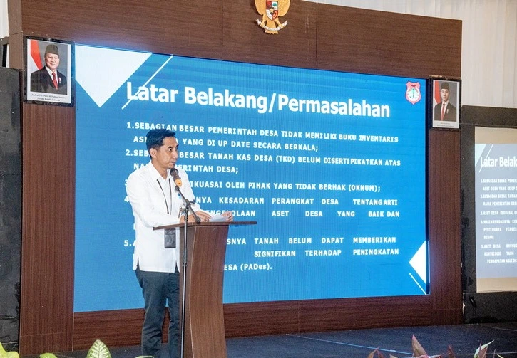 Kepala Dinas Pemberdayaan Masyarakat dan Desa (DPMD) Kabupaten Banggai Hasan Bashwan M. Dg. Masikki, S.STP., M.Si.