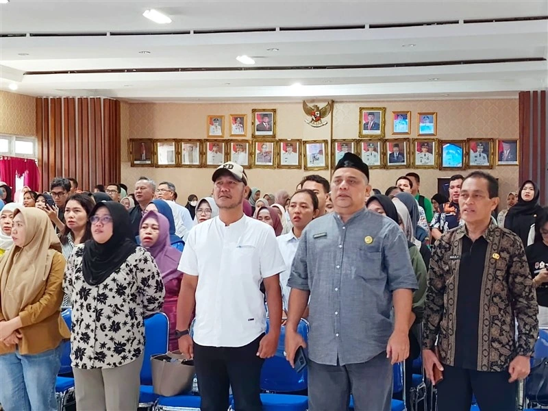 Peserta yang menghadiri dan mengikuti sosialisasi QRIS