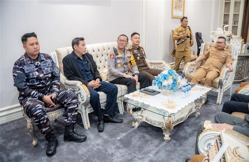 Bupati Amirudin Pimpin Rapat Rutin Unsur Forkopimda
