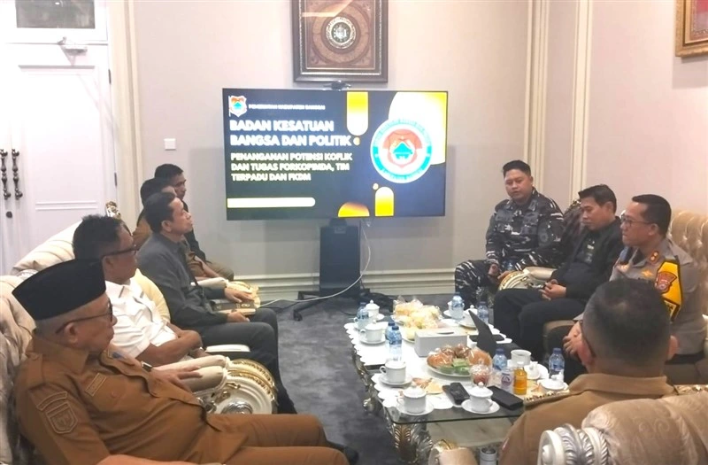 Bupati Amirudin Pimpin Rapat Rutin Unsur Forkopimda