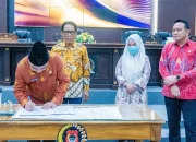 Rancangan Awal RPJMD Kabupaten Banggai 2025-2029 Ditandatangani