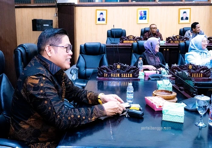 Aleg Irwanto Kulap, S.P. dengan senyumnya yang khas.