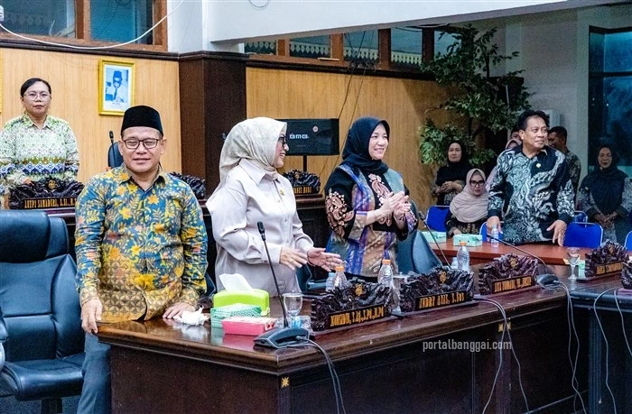 Para Aleg pasca penandatanganan Nota Kesepakatan.