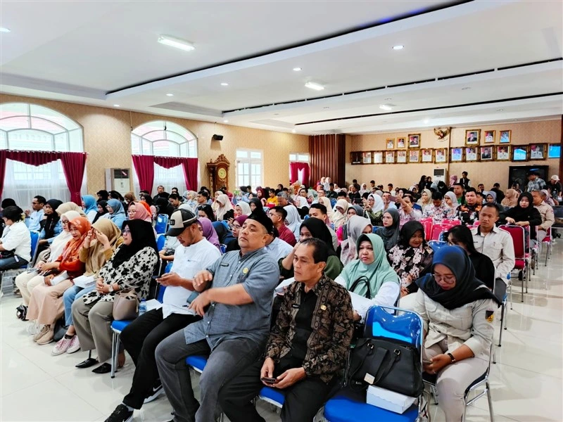 Peserta yang menghadiri dan mengikuti sosialisasi QRIS