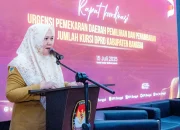 Asisten Pemerintahan dan Kesra Setda Kabupaten Banggai Hadiri Rakor Urgensi Daerah Pemilihan dan Penambahan Jumlah Kursi DPRD
