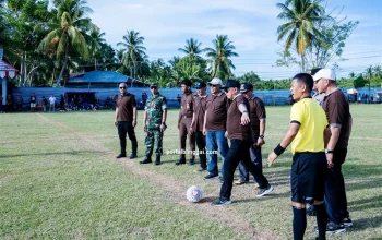 11 Tim Ramaikan Turnamen Sepakbola Bunta–Nuhon–Simpang Raya, Wabup Banggai Buka Langsung