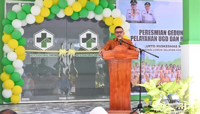 Bupati Banggai Resmikan Gedung Baru UGD dan Rawat Inap Puskesmas Simpong