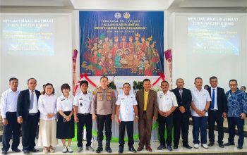 Mewakil Bupati, Kadis PMPTSP Kabupaten Banggai Hadiri Penahbisan Gedung Gereja GKLB Eben Haezer di Lamala