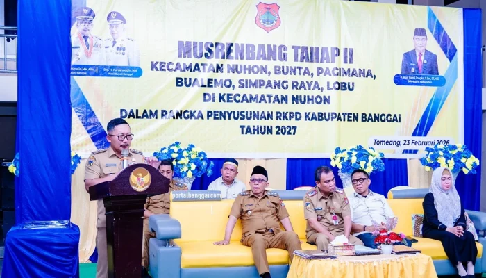 Dari Nuhon, Bupati Amirudin Kick Off Musrenbang Tahap II Tahun 2026 Kabupaten Banggai