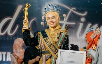 Fadyah Nurul Inayah Raih Second Runner Up Duta Pariwisata Remaja Sulteng 2026