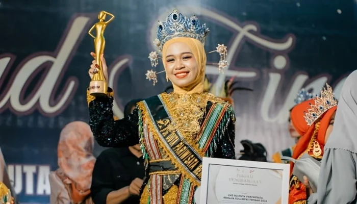 Fadyah Nurul Inayah Raih Second Runner Up Duta Pariwisata Remaja Sulteng 2026