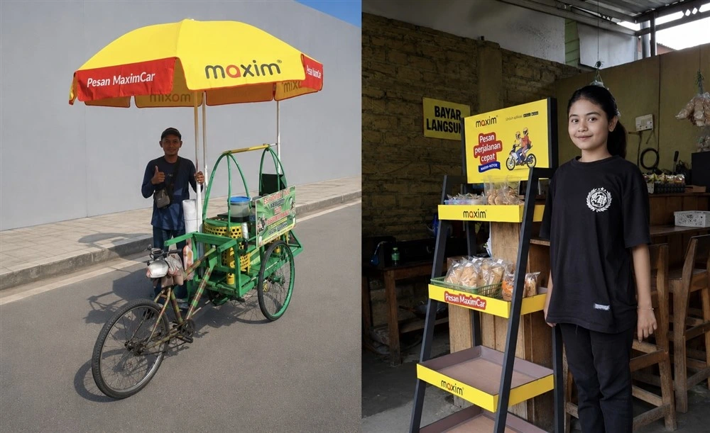 Dukungan Maxim terhadap UMKM